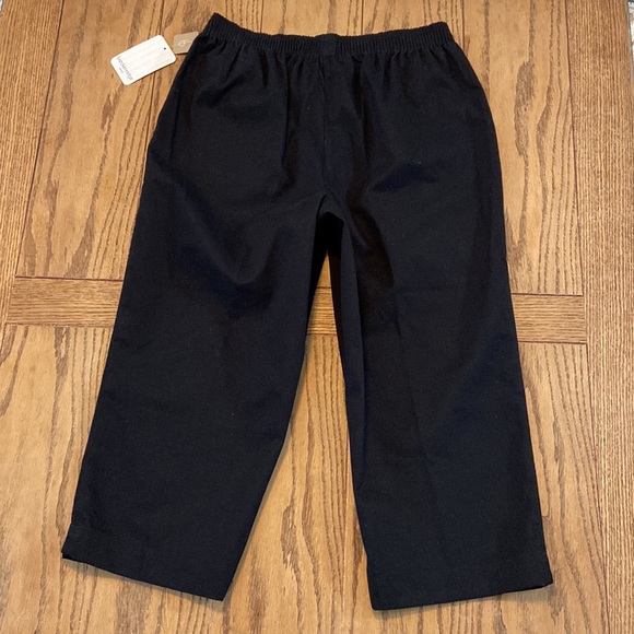 NWT Breckenridge Black Twill Capris ~ 10P - Picture 5 of 8